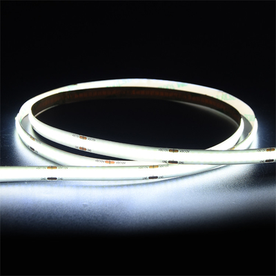 Hoge efficiëntie 5m Reel-to-Reel PCB DC12V 24V Flexible COB Strip Light met 320LEDS 100Lm/W Spotless Brightness