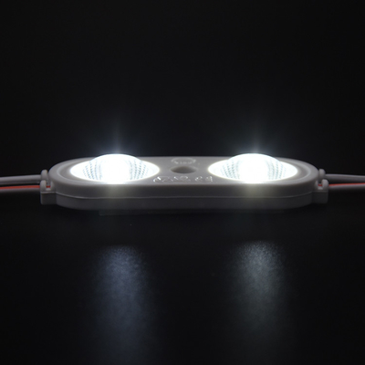 24v led-modules voor licht, reclame en achtergrondverlichting module 2 lens ip67 waterdicht 0,96W