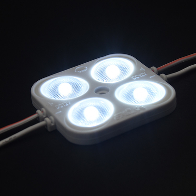 Injectie met lens LED licht module voor tekens letters DC24V 4 led 2W IP67 Klaar om te verzenden