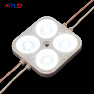 Injectie met lens LED licht module voor tekens letters DC24V 4 led 2W IP67 Klaar om te verzenden