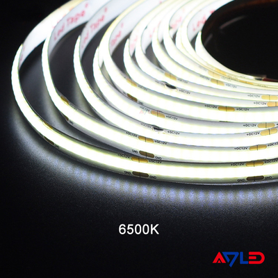 336led/M COB Led Strip Light 3000K Kleurtemperatuur DC12/24V IP20 Rated High CRI