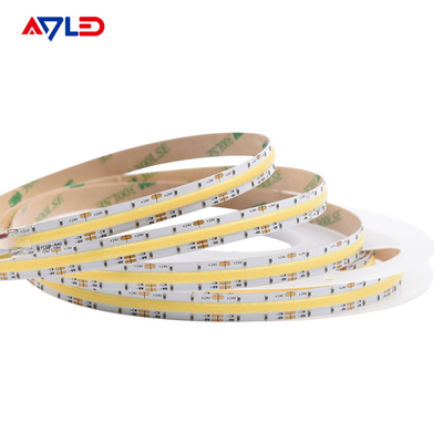 Hoge dichtheid DC24V puntloze voering LED afstembare CCT (2700K-6500K) COB 640Leds striplicht laagspanningsbandlicht