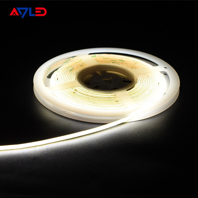 Ultra Slim 5m LED Strip Licht Flexibiliteit 4.5mm Breedte 528led/m COB 4000K Kleurtemperatuur 2700K IP20/IP65 UL-lijst