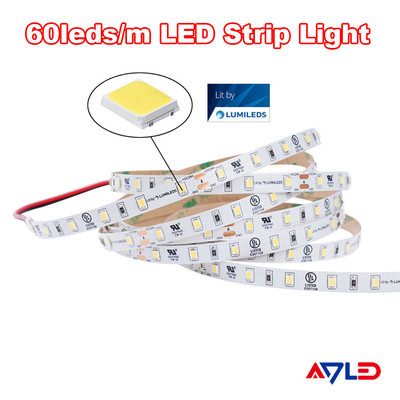 Hoge CRI LED-strooklichten Lumileds SMD 2835 LED-strooklicht 60 LED's Duurzame langere levensduur