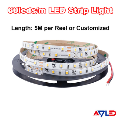Hoge CRI LED-strooklichten Lumileds SMD 2835 LED-strooklicht 60 LED's Duurzame langere levensduur