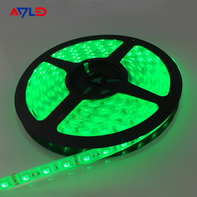 Groene kleur SMD 5050 60LEDs/M LED-strooklichten voor meubels Decoratie Hoog helder Waterdicht