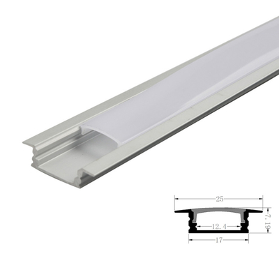 Buitengewone LED-profielkanaallicht met 1m 2m 3m diffuser PC-deksel