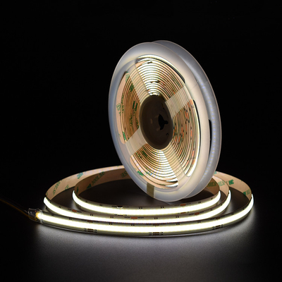 Hoogdichtheid CCT Flexible Led Strip Dimmable COB Led Strip 5m 24v 640 LEDs/M