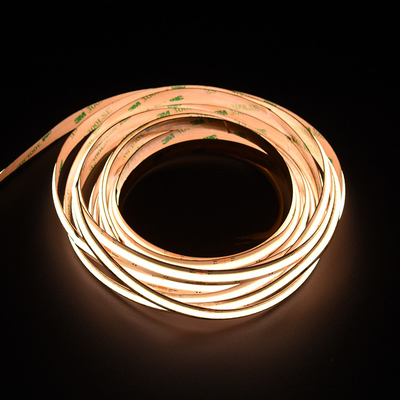 Hoogdichtheid CCT Flexible Led Strip Dimmable COB Led Strip 5m 24v 640 LEDs/M
