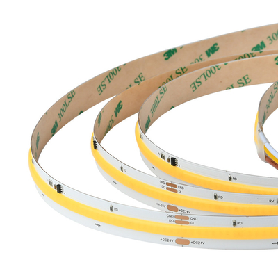 Dynamisch wit afstembaar COB LED-strook 24V naadloos licht Uitgang Vibrant wit Opties Lineaire verlichting