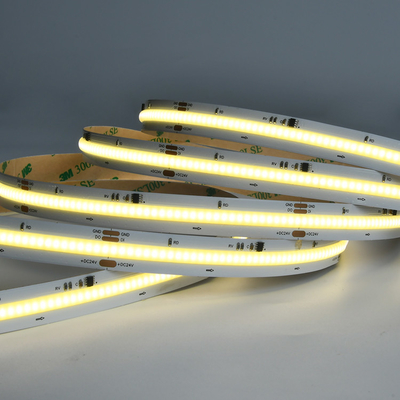 14W/M LED Pure White Digital COB Strip Light 420 LED IP20 24V 5 meter per rol