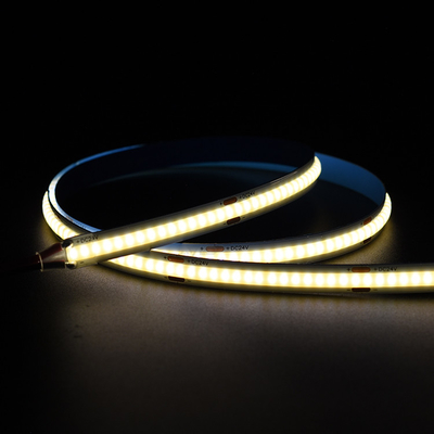 Flexible COB LED Strip Light - 24V, 320 LED's, 3000K Kleurtemperatuur, 8mm Breedte, 3 Jaar Garantie - Adled LED.