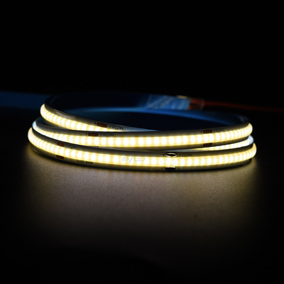 Flexible COB LED Strip Light - 24V, 320 LED's, 3000K Kleurtemperatuur, 8mm Breedte, 3 Jaar Garantie - Adled LED.