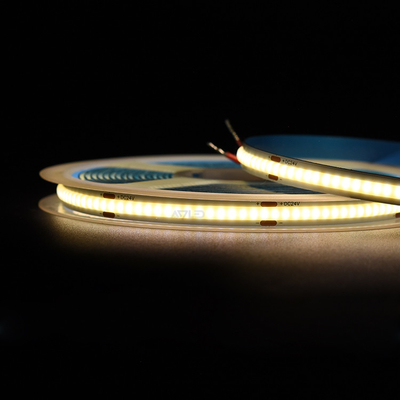 Hoge dichtheid dotless 480Leds Flexible COB Strip Light COB LED Strip 5meters/reel 8MM 12V/24V