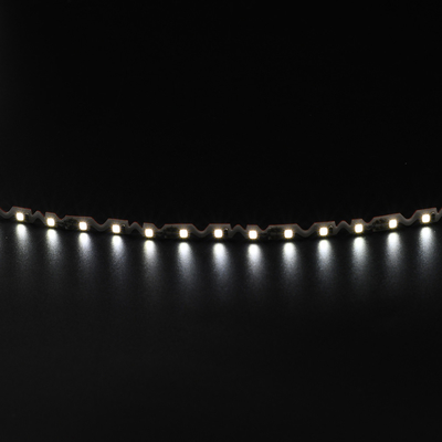 Buigbare LED-strooklichten DC 12V - zigzag led-strook flexibele witte kleur super helder voor achtergrondverlichting led-kanaalletters