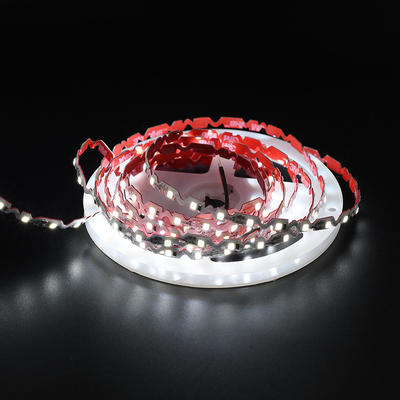 Buigbare LED-strooklichten DC 12V - zigzag led-strook flexibele witte kleur super helder voor achtergrondverlichting led-kanaalletters