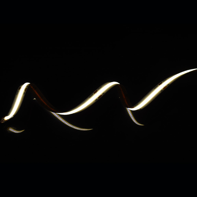 Aluminiumpaneel Dot-free COB LED strip met 528 LED's op 10mm band en 2700K/6500K kleur