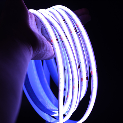 American UL Certification Lighting 16,4 Ft RGB 3500K IP65 Reel To Reel 576leds High Output COB Tape Light