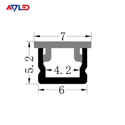 1m 2m 3m ADP-0606 Aluminiumprofielen voor LED-verlichtingsstrook