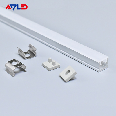 0606 LED-aluminiumprofiel LED-strookprofielkanaal Lichtspreider-extrusiekanal voor LED-strook