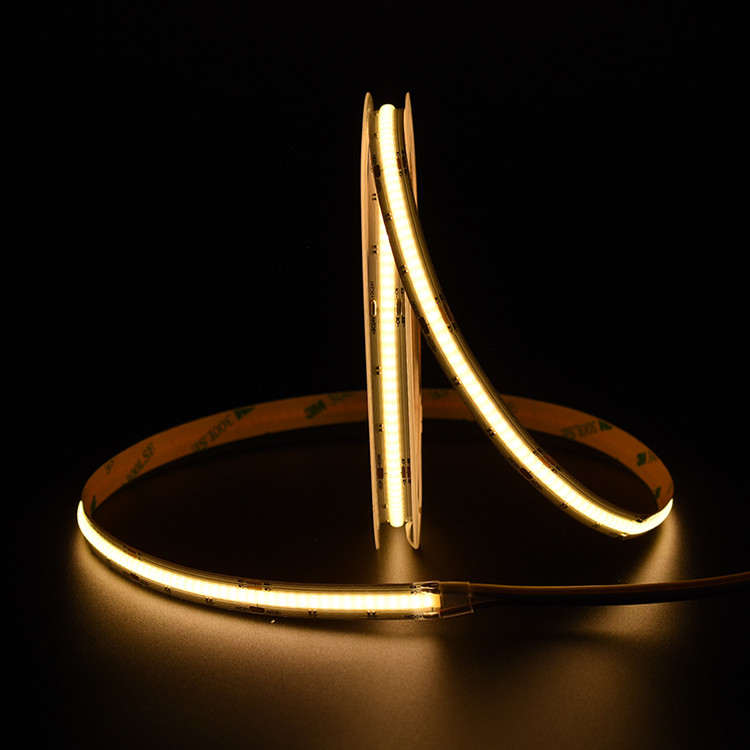 COB CCT 640 LED's Lichtstrook Hoge dichtheid Flexible FOB Voor Kasten Boekenkast Bedkamer