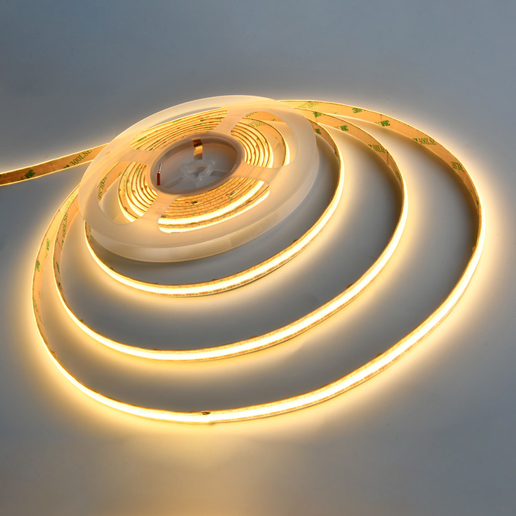 528 led/m COB Led Strip Light DC12V 3000K IP20/IP65 Gerangschikt Uniform Lighting &amp; Spotless Voor Liner Lighting