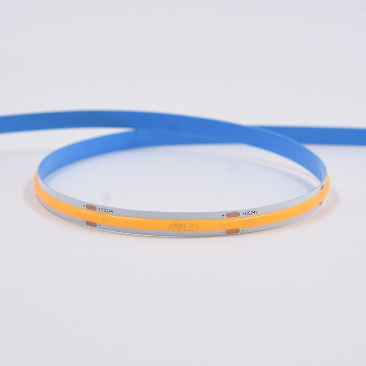 Flexible COB LED Light Strip - 12V/24V 16.4ft/5m Lengte 320 LEDs/m CRI90 Rating Low Voltage Operation 6000K Koel wit