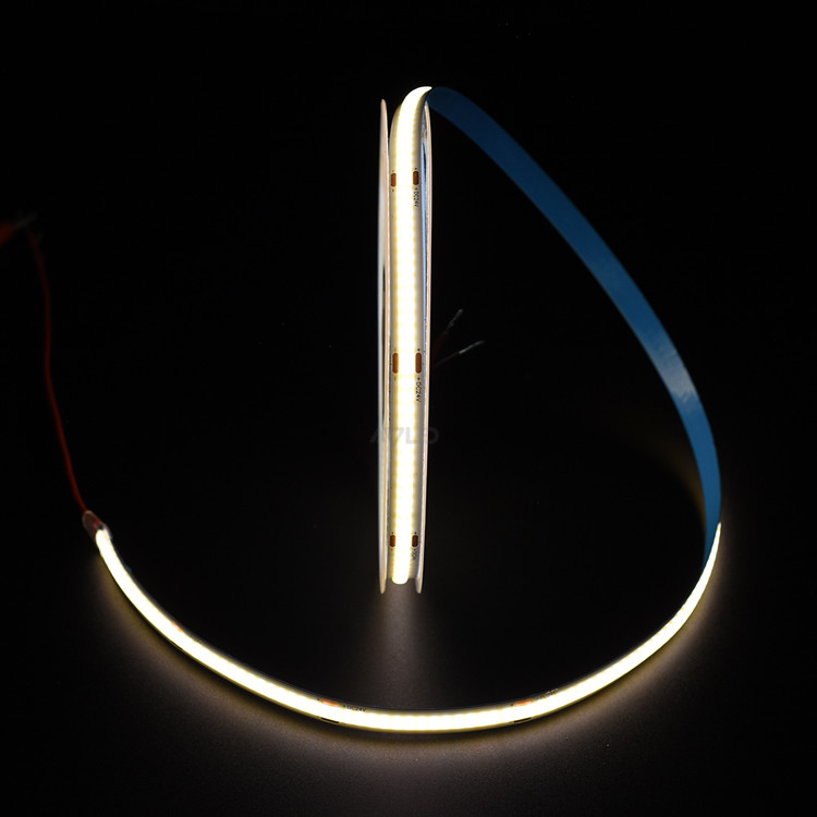 320 LED's Flexible COB LED Strip Light in 3000K/4000K/6500K CE en RoHS gecertificeerd 24V/12V