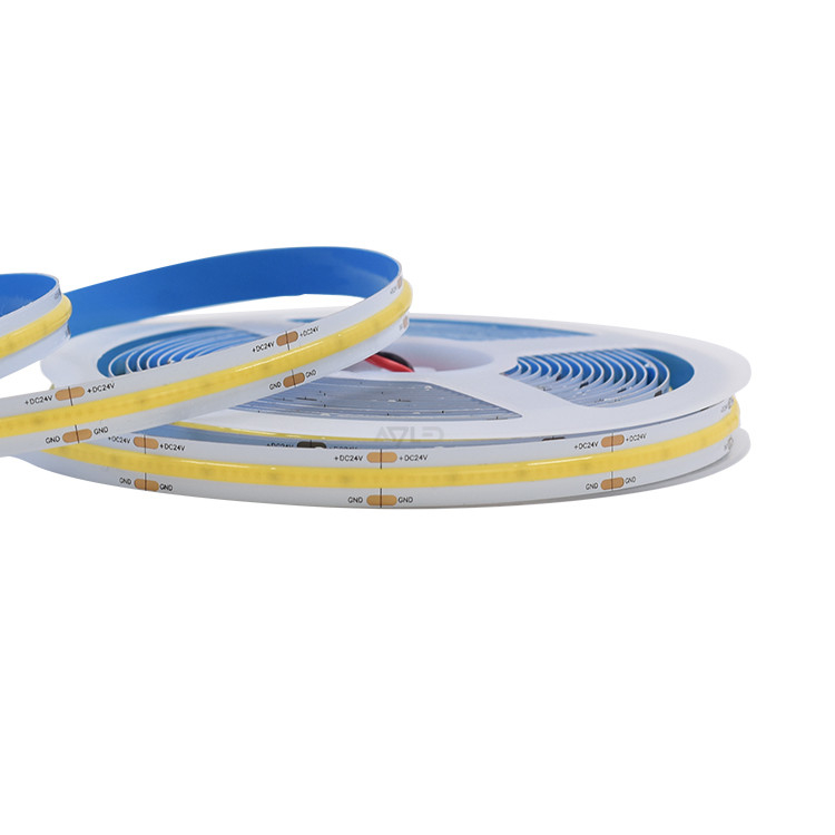 bandlicht led5M Dot Free Uniform Illumination Chip aan boord led stripverlichting 12W/M Flexible Led Strip Cob 12Vtape lig