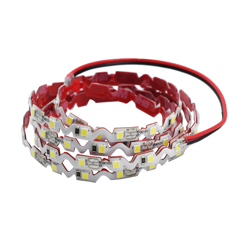 Buigbare led-lichtstrook s type 6mm 12v 24v 72 leds/m voor mini led-kanaalletters