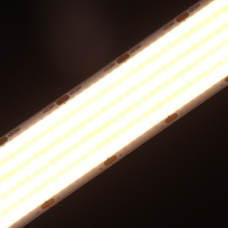 300LSE zelfklevend IP20 vrij willekeurig buigen Super helder High Density lineair flexibel Cob Tape 1600 Led