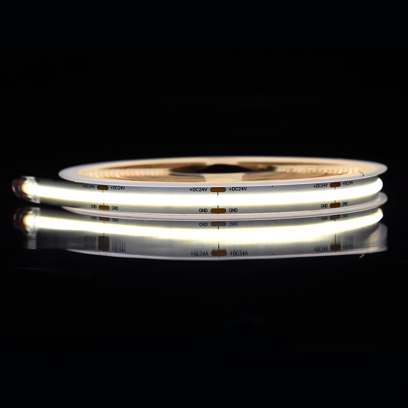 COB LED strip met 528 chips 8mm breedte en 3000k 4000k en 6500k kleur opties voor gordijn billboard