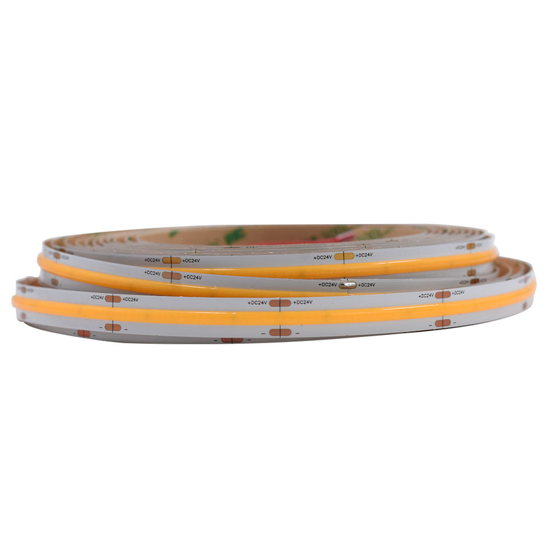 8mm Breedte 5M Lengte Vrij gesneden High Density Decoratie Verlichting Flexible White Cob Led Strip