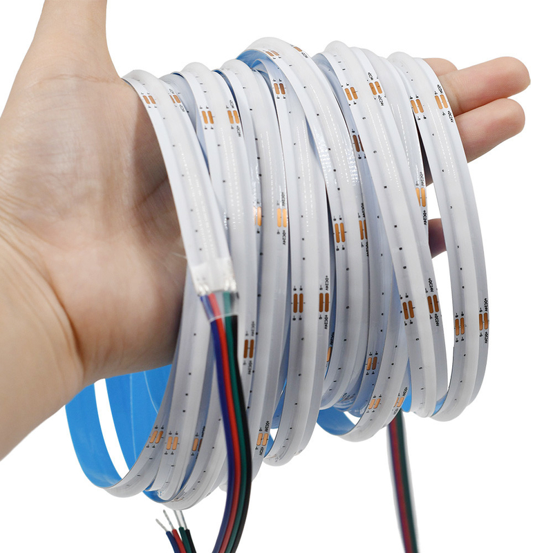 576 leds/m COB RGB LED Strip Light 3 jaar garantie DC24V 10mm PCB Borad IP20/IP65