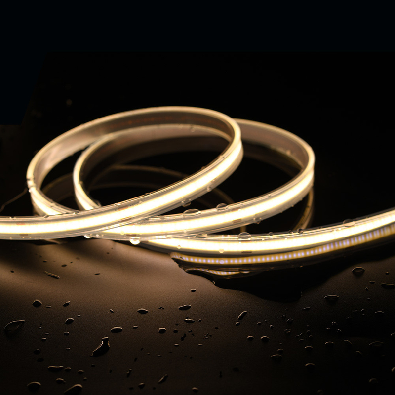 10 mm PCB COB LED Strip 480 LEDs IP20/IP67 Waterdicht DC12V/DC24V CRI 90 8MM PCB Breedte