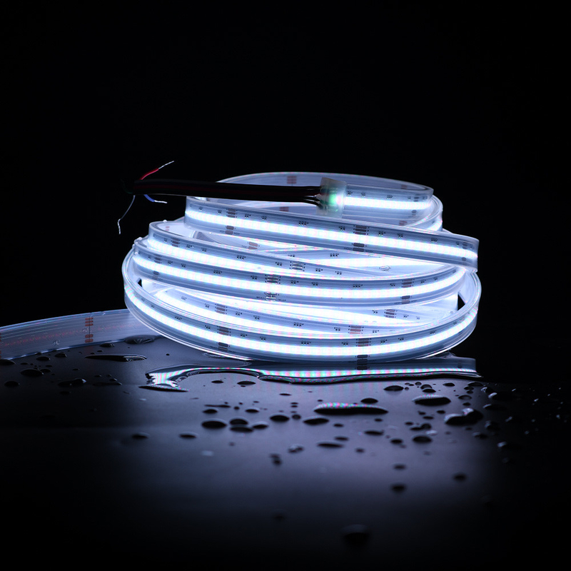 Nieuw project Installatie RGBW Kleur Led Strip licht Cob Magic Digitaal Adreserbare COB Led Strip