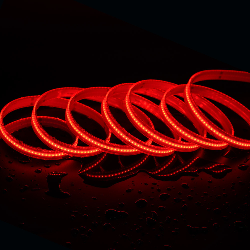 Koudwit super helder RGB Flexibel Leveranciers 896 12v 24v Cob Led Strip Light