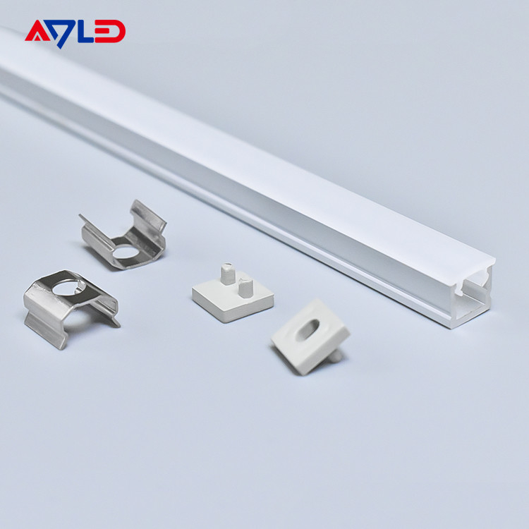 0606 LED-aluminiumprofiel LED-strookprofielkanaal Lichtspreider-extrusiekanal voor LED-strook