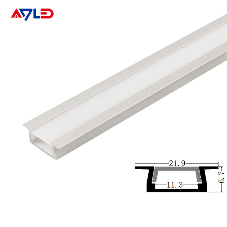 1606B Aluminium lichtstroken profiel Dunne strook Spot Light Profiel trappen Decoratieve lineaire